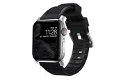 Smartwatch - Tilbehør - Nomad - Rugged Band - 44mm/42mm | Silver Hardware | FKM | V2 - NM1A41SN00