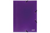 Lommer, Omslag & Registre - SPREE Elastikmappe PP C4 LILLA - 75608