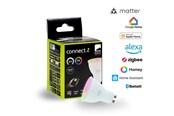 Smart Home - EGLO CONNECT.Z GU10 opal SMART pære M/FARVER(RGB) OG TUNABLE WHITE - 110394