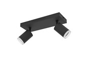 Smart Home - EGLO CONNECT.Z MELITELLO SMART spotskinne sort M/FARVER(RGB) OG TUNABLE WHITE - 901941