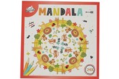 Legetøj - Creative Craft Group Malebog MANDALA 20,5*20,5cm DYR - 08622-1