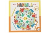 Legetøj - Creative Craft Group Malebog MANDALA 20,5*20,5cm HAVDYR - 08622-3
