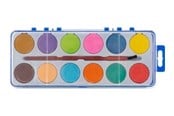 Legetøj - Creative Craft Group Farvelade med 12 farver + pensel - 100020