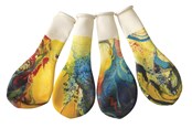Hobby artikler - SCANSEASON Ballon, Latex, marmormønster 23cm, 8 stk - 100255