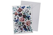 Hobby artikler - SCANSEASON Kort m. konvolut BLOMSTER11*17cm - 100261