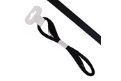 Hobby artikler - SCANSEASON Gavebånd ribbet, 10mm*10meter SORT - 100435