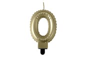 Hobby artikler - SCANSEASON Tallys 0  7.5 cm. guld - 100458