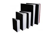Papir, Fotopapir og Etiketter - BRIGHTOFFICE Notes sort voks A6 INDEX - 12031