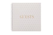 Papir, Fotopapir og Etiketter - Hobby Mate Gæstebog Guest 24*24cm. 100 sider. - 144384