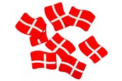 Hobby artikler - SCANSEASON Flag, 45 stk. strøflag - 190063