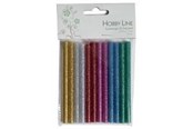 Hobby artikler - Hobby Mate Limstave m/glimmer ø7,2mm 10cm 6x2ass. - 552125