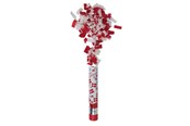 Hobby artikler - SCANSEASON Drejekonfetti, 30cm, rød/hvid konfetti - 791486
