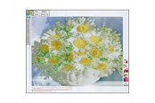 Hobby artikler - CENTRUM Diamond Painting 40*50cm. BLOMSTER - 80901
