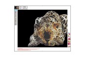 Hobby artikler - CENTRUM Diamond Painting 40*50cm. LEOPARD - 80903