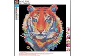 Hobby artikler - CENTRUM Diamond Painting 30*30cm. TIGER - 89749