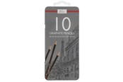 Hobby artikler - Creative Craft Group Tegneblyanter 6B-4H, 10 stk. i metalbox - AR0209/GE