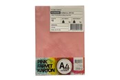 Papir, Fotopapir og Etiketter - Hobby Mate Karton A4 220g. 10 ark PINK - OFF1134