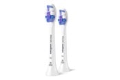 Eltandbørste - Philips Tandbørstehoveder Sonicare S2 Sensitive HX6052 - replacement brushhead - white - HX6052/87