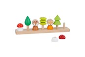 Trælegetøj - Goki Wooden Color and Shape Sorting Game - 58423