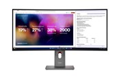 Skærm - 40" Lenovo ThinkVision P40WD-40 - 5120x2160 (5K2K) - 120Hz - IPS - 140W USB-C - KVM switch - 64B4GAT1EU