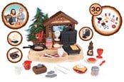 Legekøkken og udstyr - Smoby Winter Chalet with Accessories 30pcs. - 310557