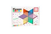 Konstruktionslegetøj - Selecta Play - PicassoTiles Geometry - Magnetic Building Tiles 16pcs. - PT16