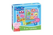 Brætspil - Selecta Play - Peppa Pig 3n1 Memo Lotto Domino (EN) - 60480