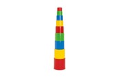 Babylegetøj - Dantoy Classic byggebægre 9 dele - 5417