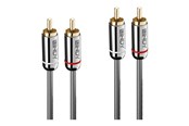 Audio kabel - Lindy Cromo Line audio cable - 3 m - 35347