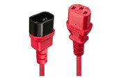 Strømkabel (ekstern) - Lindy - power extension cable - power IEC 60320 C13 to IEC 60320 C14 - 2 m - 30478