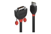 Skærmkabel - Lindy Black Line adapter cable - HDMI / DVI - 1 m - 36271