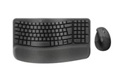 Tastatur - Logitech Wave Keys and Lift Combo - Tastatur & Mus sæt - Nordisk - Sort - 920-013633