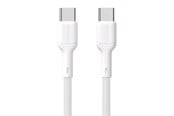 USB kabel - Dudao L9C 65W USB-C - USB-C 2m Cable - White - 6976625334537