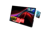 Skærm - 13" Verbatim Portable Touchscreen Monitor 13.3" WUXGA Resolution & Wireless Power Supply - 32087