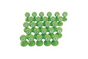 Hobby artikler - Colorations - Lowercase Clay Stamps 26 pcs. - DOUGHLC