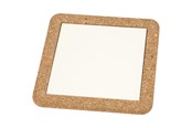 Kreativitet & Hobbyartikler - Creativ Company - Porcelain Coaster with Cork Frame - 556521