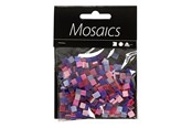 Kreativitet & Hobbyartikler - Creativ Company - Mini Mosaic Purple 10x10mm 25 grams - 51928