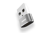 USB kabel - Dudao adapter from USB Type-C to USB black (L16AC black) - 6973687241230