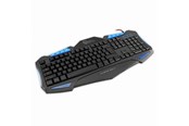 Tastatur - White Shark GK-1621B gaming keyboard - BLUE/BLACK - Dansk - GK-1621B