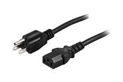 Strømkabel (intern) - Deltaco DEL-109US - power cable - NEMA 5-15 to power IEC 60320 C13 - 2 m - DEL-109US