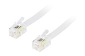 Netværkskabel - Deltaco DEL-154D - network cable - 1.5 m - white - Hvid - 1m - DEL-154D