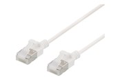 Netværkskabel - Deltaco patch cable - 1.5 m - white - Hvid - 1m - UFTP-1038