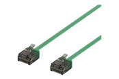 Netværkskabel - Deltaco patch cable - 50 cm - green - Grøn - 0.5m - UUTP-2012