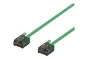 Netværkskabel - Deltaco patch cable - 1 m - green - Grøn - 1m - UUTP-2022