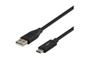 USB kabel - Deltaco USBC-1003M - USB-C cable - USB-C to USB - 50 cm - USBC-1003M