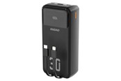 Powerbank - Dudao K15MAX PD 22.5 W Powerbank with Built-in Cables - Black - 30000 mAh - 6977196682478