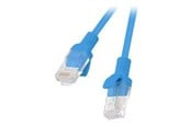 Netværkskabel - Lanberg patch cable - 50 cm - blue RAL 5012 - Blå - 0.5m - PCU5-20CC-0050-B