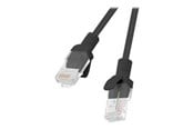 Netværkskabel - Lanberg patch cable - 3 m - black RAL 9004 - Sort - 3m - PCU5-20CC-0300-BK