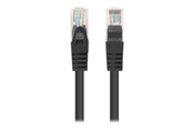 Netværkskabel - Lanberg patch cable - 7.5 m - black RAL9004 - Sort - 7.5m - PCU6-10CC-0750-BK