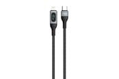 USB kabel - Dudao USB Type C - Lightning cable fast charging PD 20W 1m black (L7MaxL) - 6973687243692